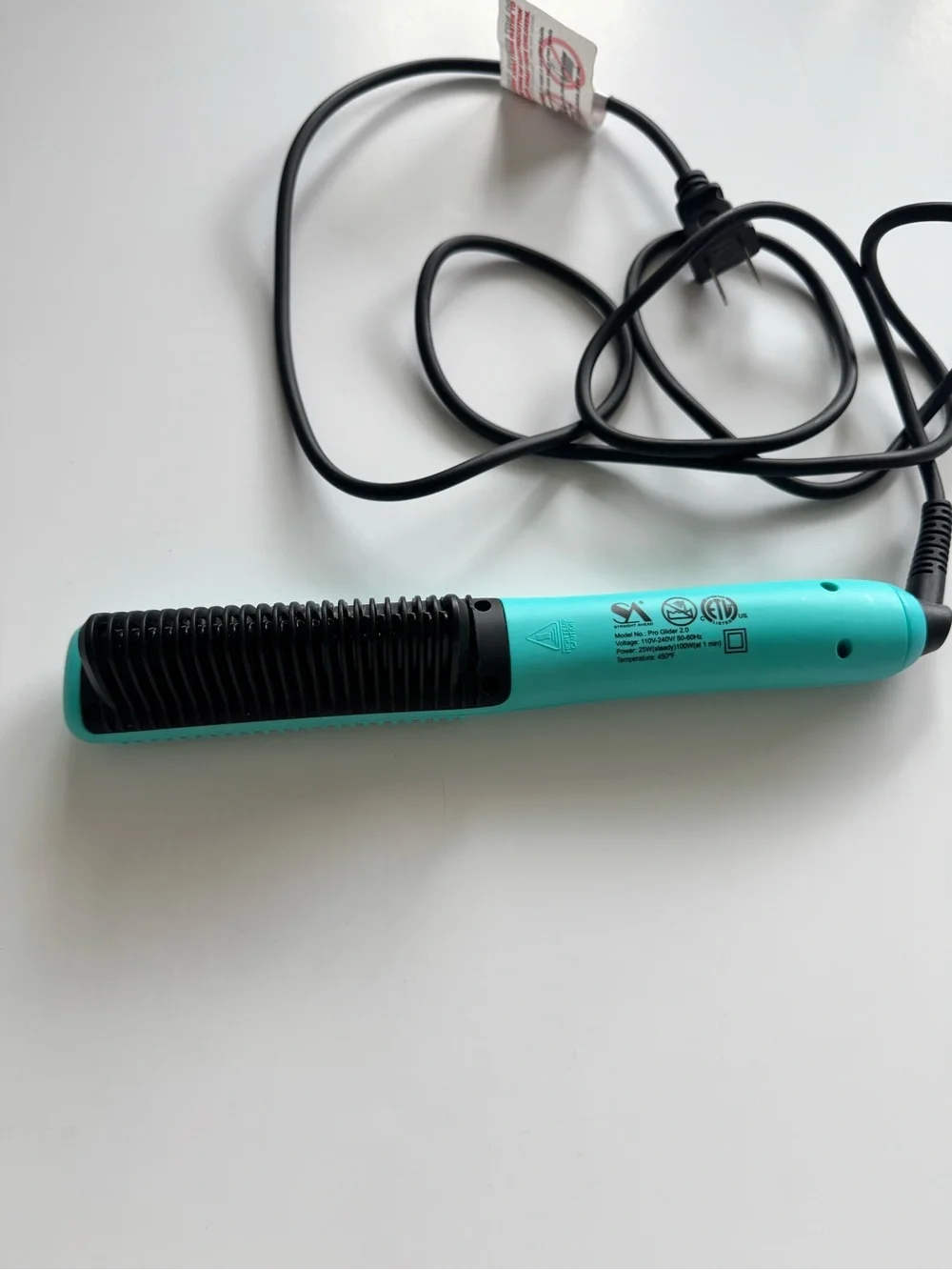 Straight Head Beauty Pro Glider Hair Straightening Tool Brush 4 in 1 Hot Comb